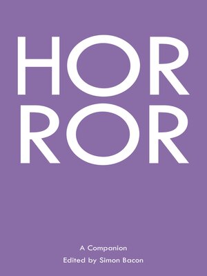 cover image of Horror